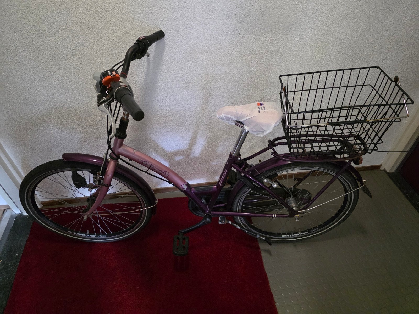 fiets 24 inch, Fietsen en Brommers, Fietsen | Meisjes, Ophalen, Versnellingen, Batavus, Gebruikt