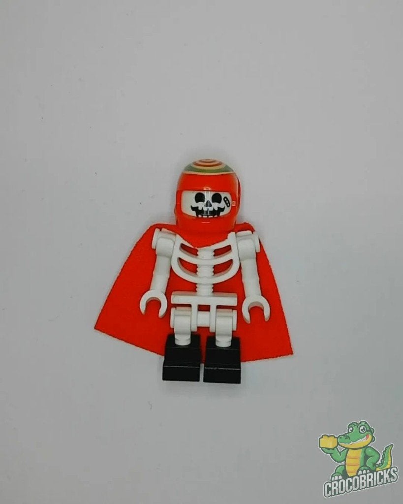LEGO Hidden Side hs044 Skeleton - Red Cape and Helmet, Bent, Gebruikt, Overige thema's, Verzenden, Lego