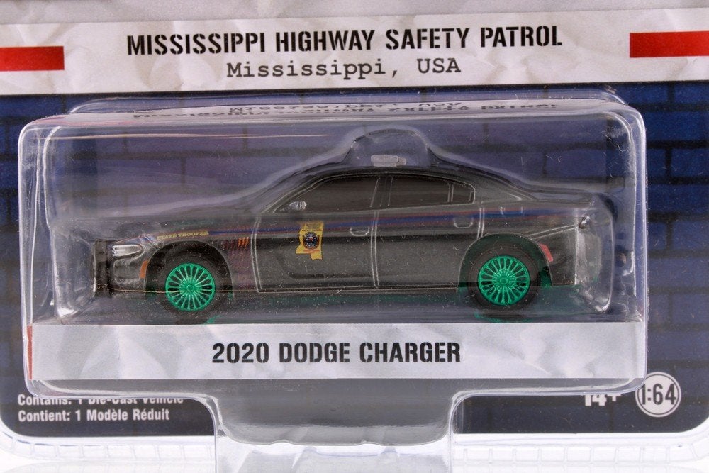 2020 Dodge Charger van Greenlight 1/64 Chase Safety Patrol, Ophalen of Verzenden, Nieuw, Auto