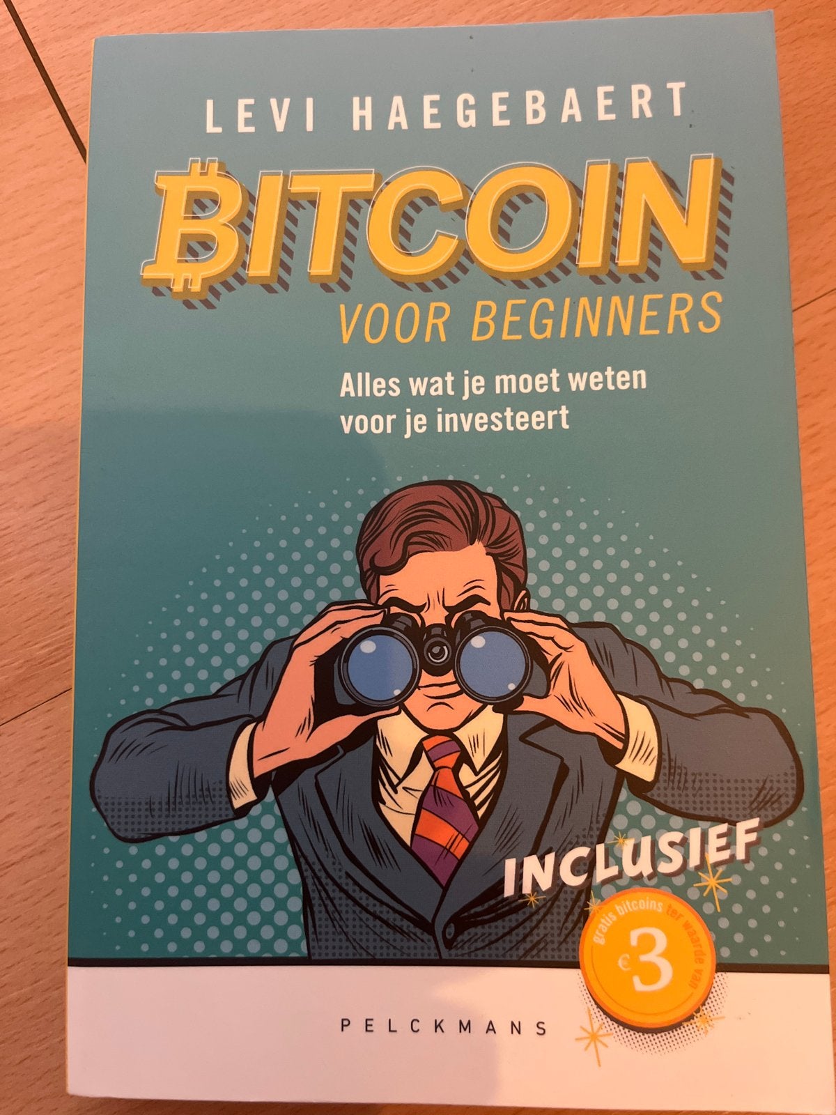 Bitcoin voor Beginners - Levi Haegebaert, Ophalen of Verzenden, Zo goed als nieuw, Overige wetenschappen