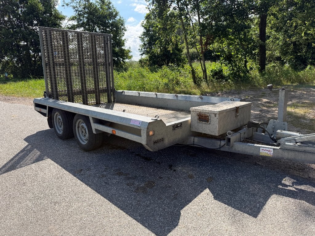 Hulco machinetransporter  auto aanhanger S1, Auto diversen, Aanhangers en Bagagewagens, Ophalen of Verzenden, Gebruikt