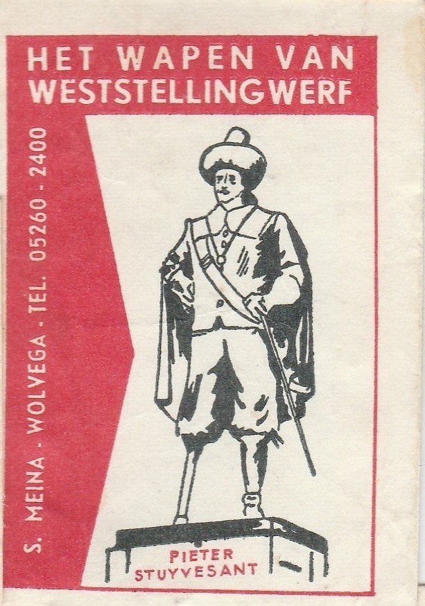 Het Wapen van Weststellingwerf - S Meina Wolvega - Stuyvesa., Ophalen of Verzenden