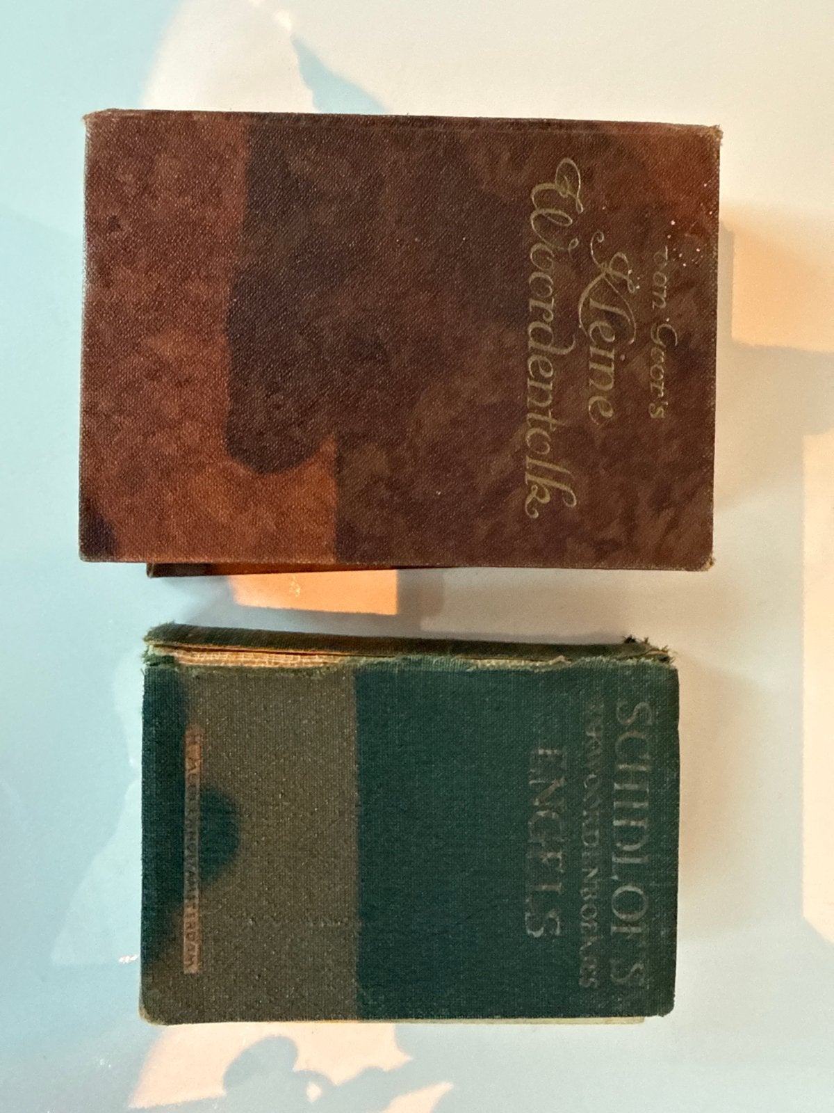 Oude Woordenboeken: Schidlofs Engels en Van Goor's, Ophalen of Verzenden, Gelezen, Overige uitgevers, Engels