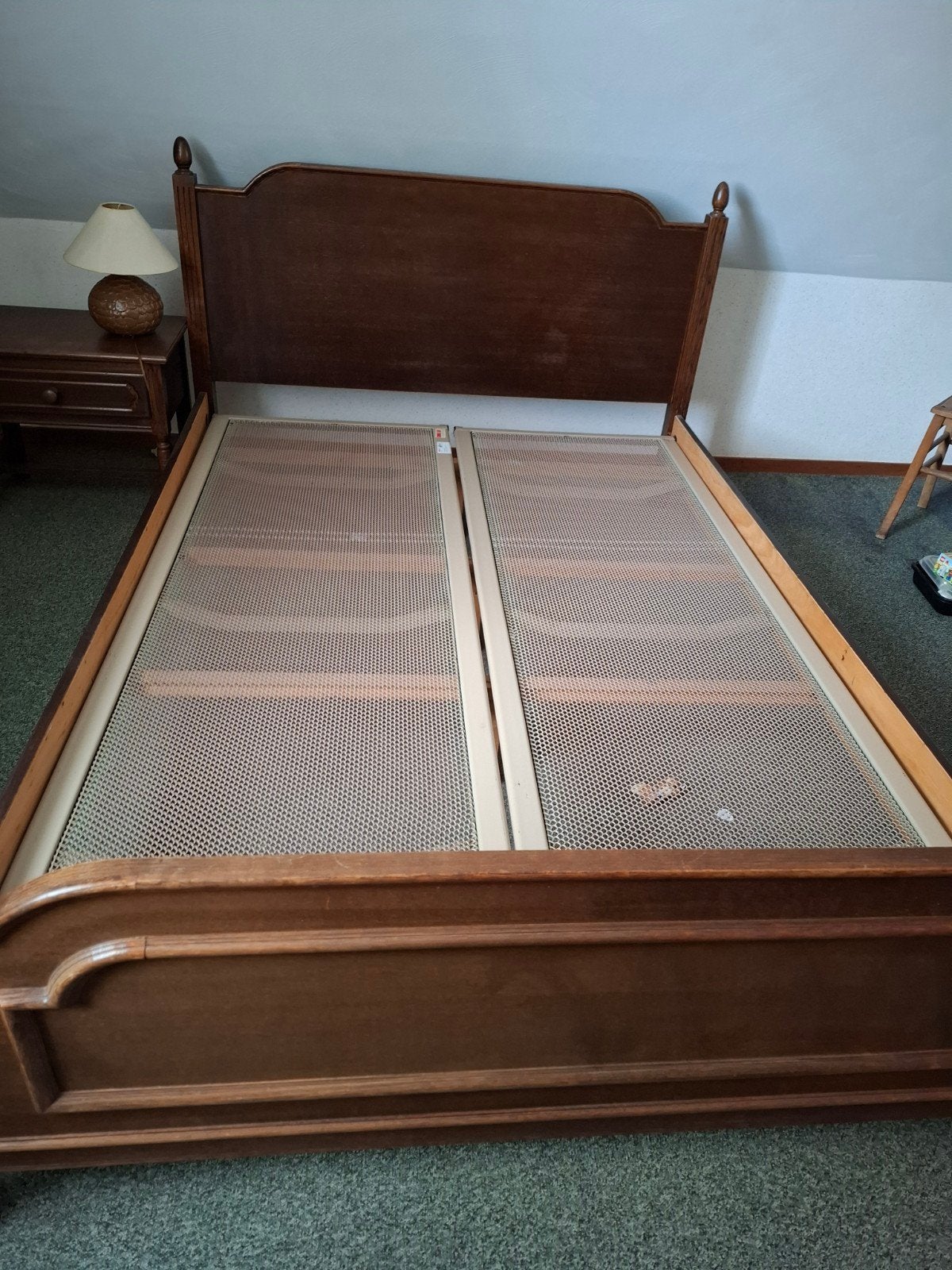 bed 200x140cm., Ophalen, Gebruikt, Twijfelaar