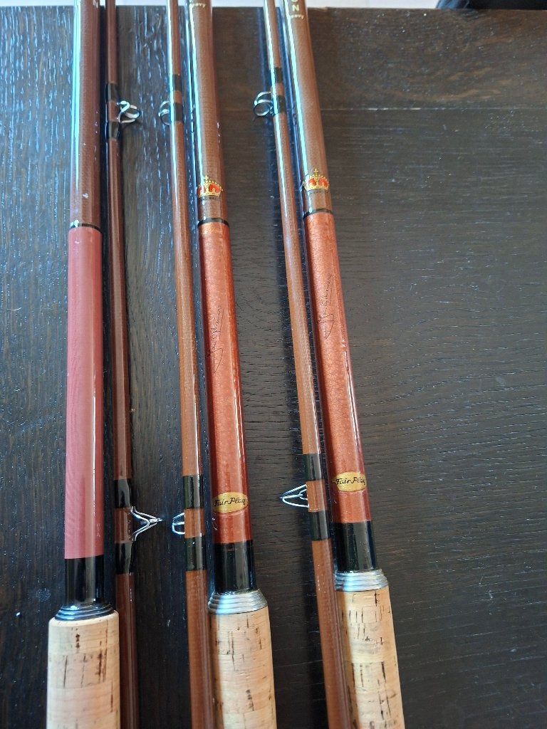 3x 11ft Fairplay Winston Heavy hengels., Ophalen, Zo goed als nieuw, Werphengel
