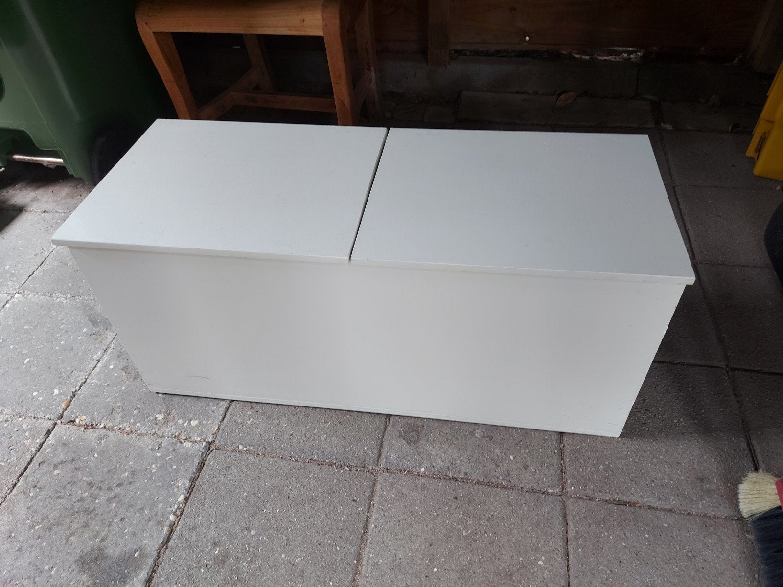 opbergkist/ bankje, Huis en Inrichting, Woonaccessoires | Kisten, Ophalen, 50 tot 100 cm, Minder dan 50 cm