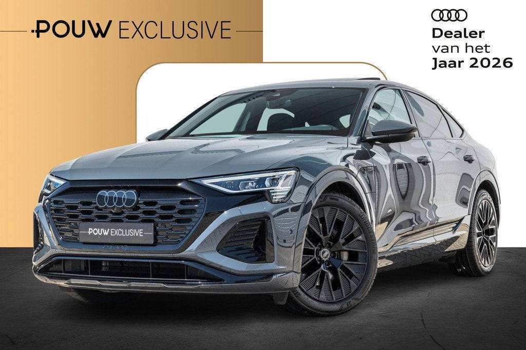 Audi Q8 Sportback e-tron 55 408pk quattro S edition Competit, Auto's, Audi, Bedrijf, Te koop, Q8 e-tron, 4x4, Achteruitrijcamera