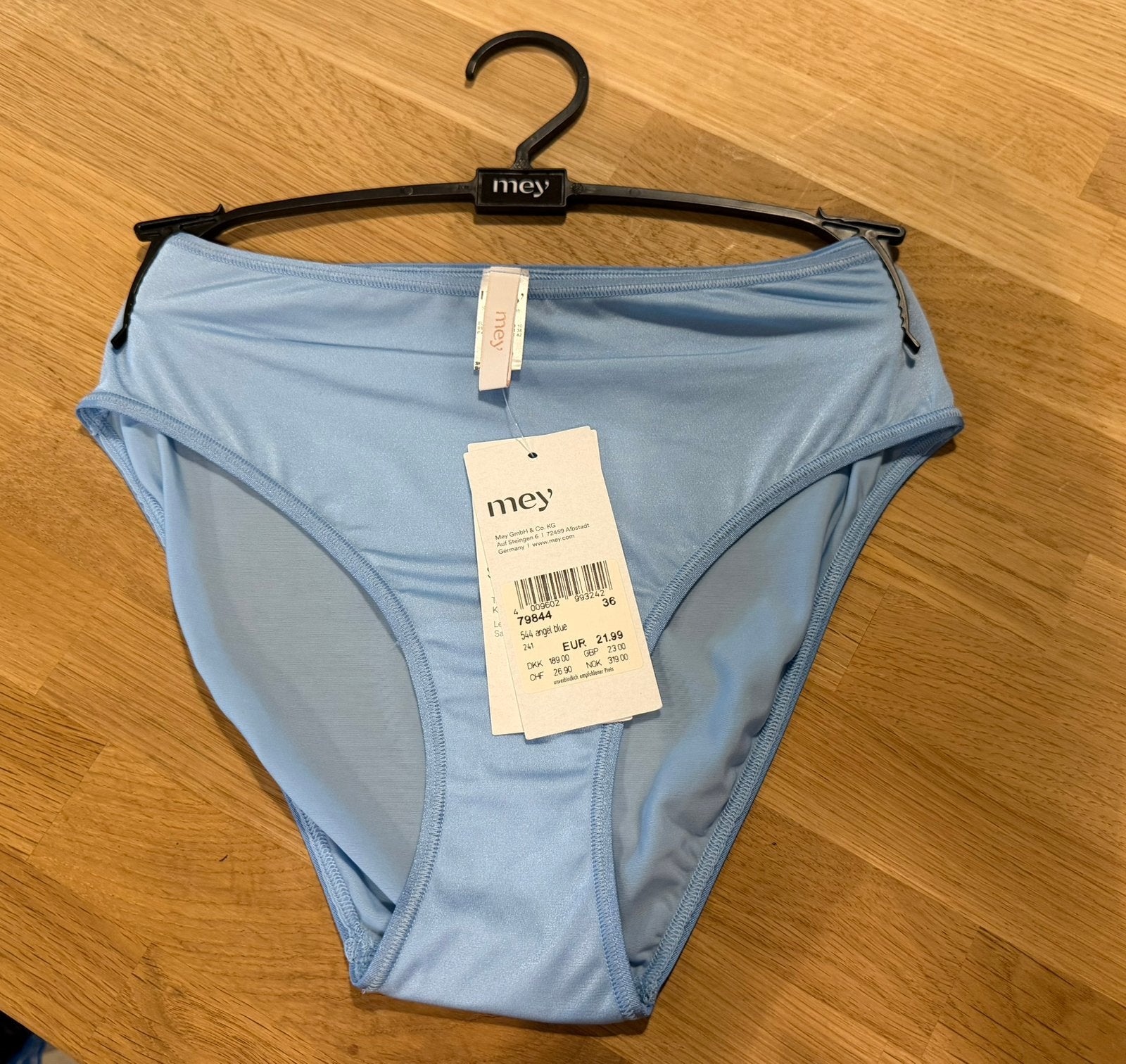 Mey slip 36/ S NIEUW!! Nu €7,50, Ophalen of Verzenden, Blauw, Slip