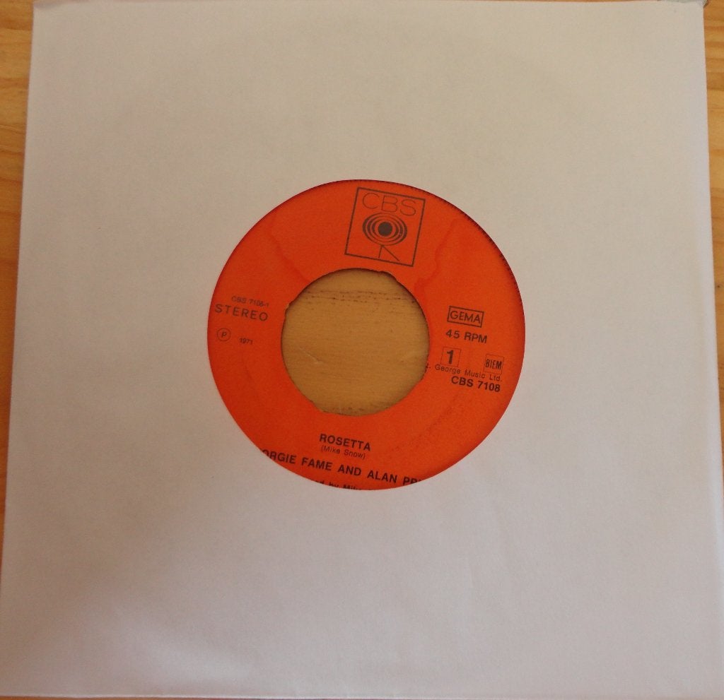 Georgie Fame and Alan Price > Rosetta, Ophalen of Verzenden, Gebruikt, 7 inch, Pop