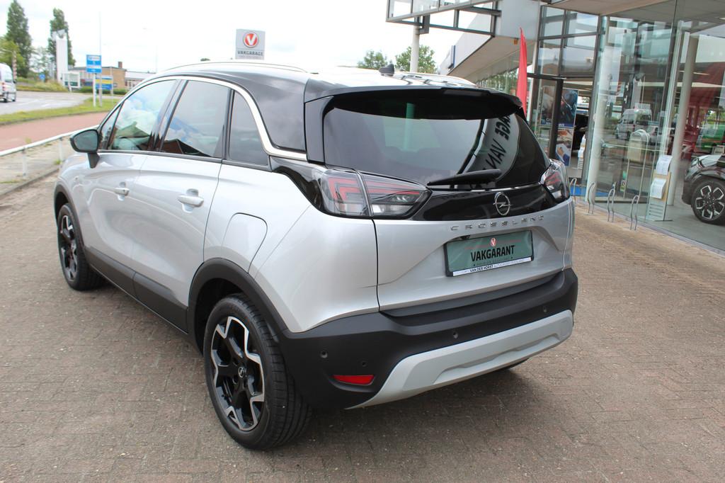 Opel Crossland 1.2-110pk Turbo 'Elegance'. Mooie en luxe hoo, 12 maanden, Gebruikt, Zwart, 1199 cc