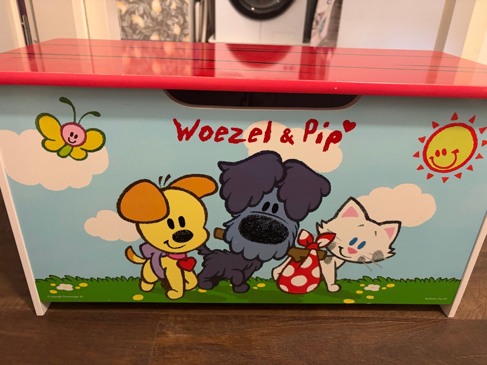Woezel en Pip kist - Ideaal als verkleedkist!, Ophalen, Gebruikt