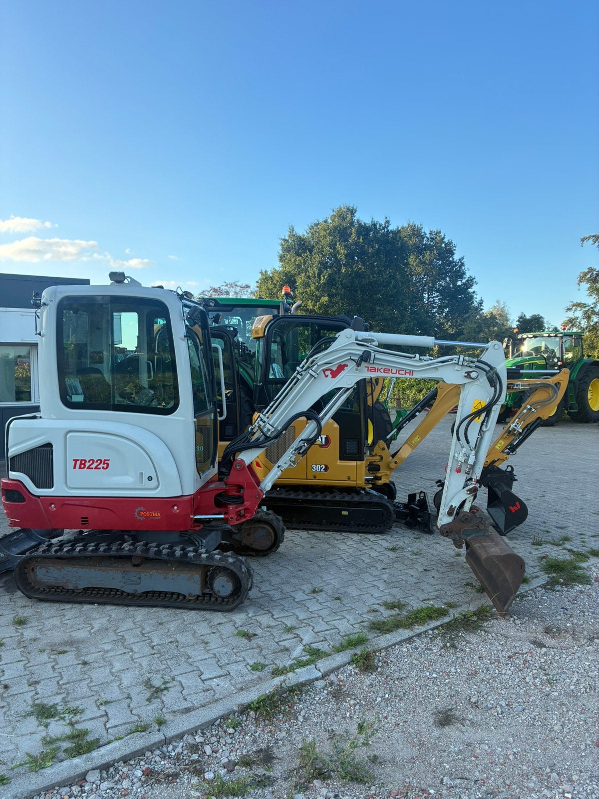 takeuchi tb225 sloop sorteer functie, Ophalen, Graafmachine