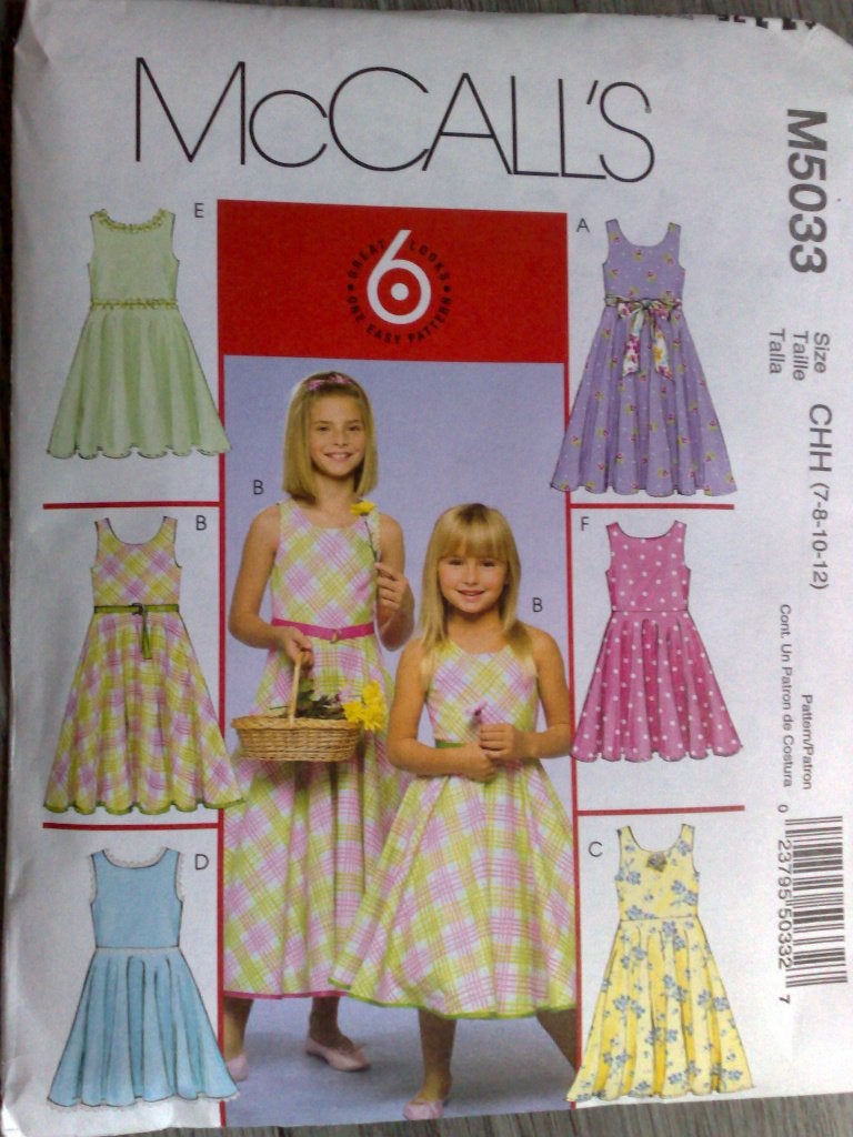9 x McCall's naai patronen voor Dames & Meisjes, Verzenden, Zo goed als nieuw, Vrouw, Overige merken
