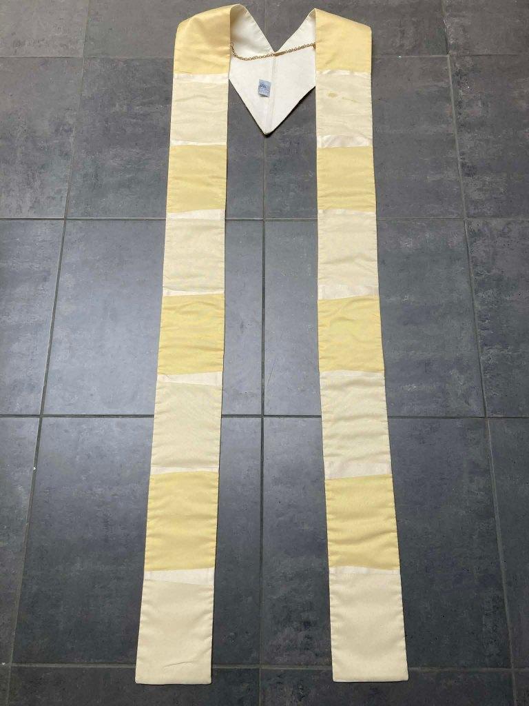 Witte stola Slabbinck, Ophalen of Verzenden