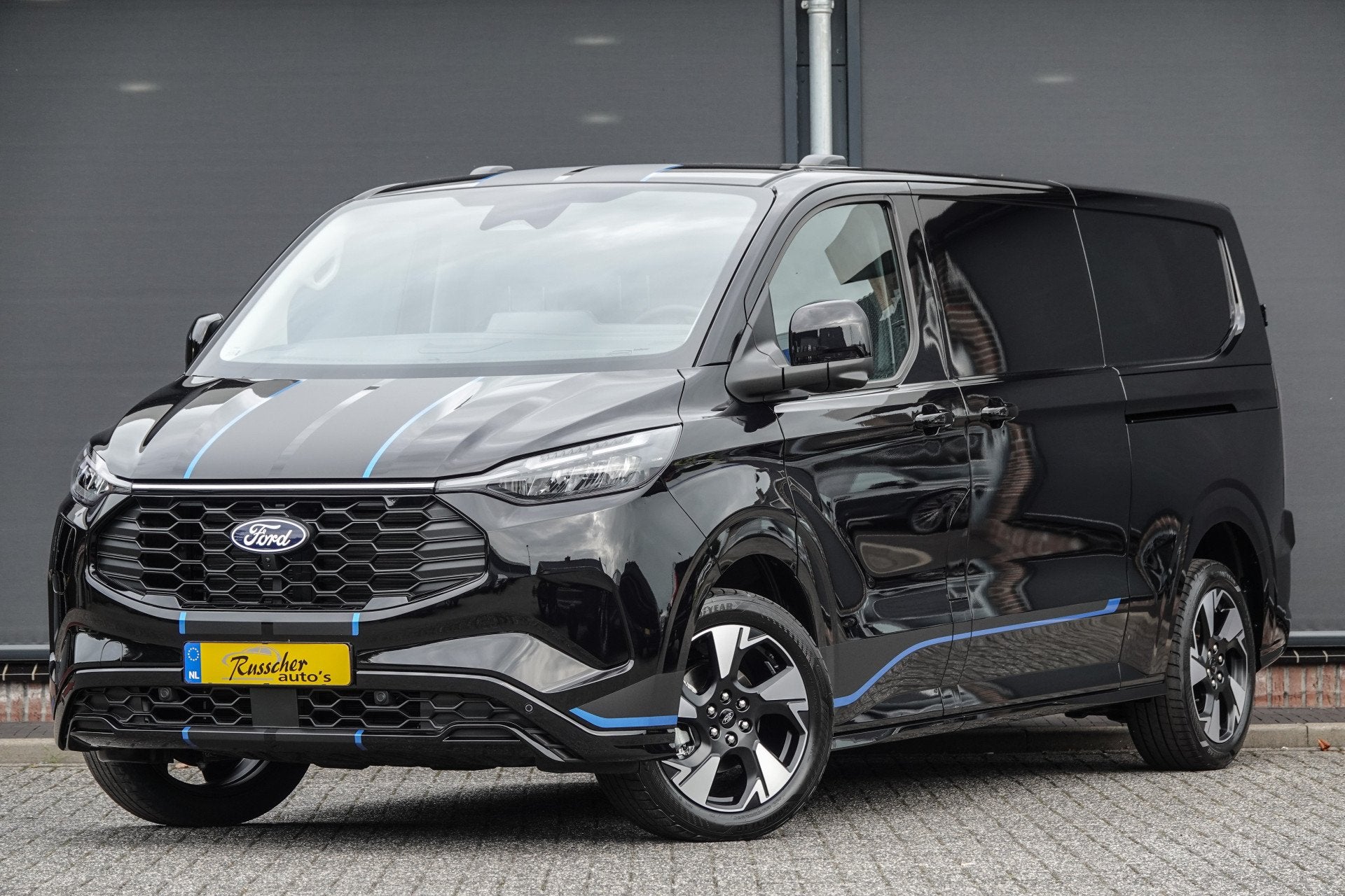 Ford Transit Custom L2H1 2.5 PHEV 233Pk | Sport | Plug In Hy, Auto's, Bestelauto's, Automatische klimaatregeling, 232 pk, Gebruikt