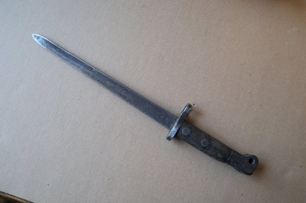 Ingekorte Hembrug bajonet, Verzamelen, Ophalen of Verzenden, Overige gebieden, Mes of Dolk