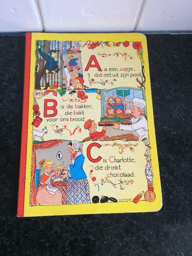 Rie Cramer alfabet boekje - alphabet - zgan!, Ophalen of Verzenden, Zo goed als nieuw, Rie Cramer, Fictie algemeen