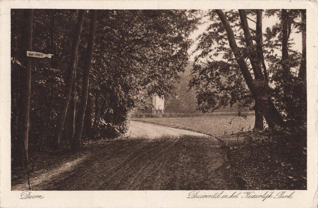 Doorn Duiventil in het Keizerlijk Park OM340, Ophalen, 1920 tot 1940, Gelopen, Utrecht