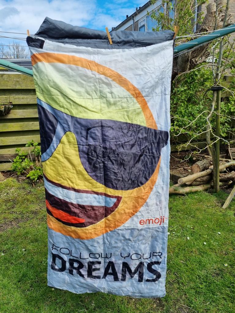 Stoere jongens slaapzak!, Gebruikt, Overige kleuren, Overige typen, Ophalen of Verzenden