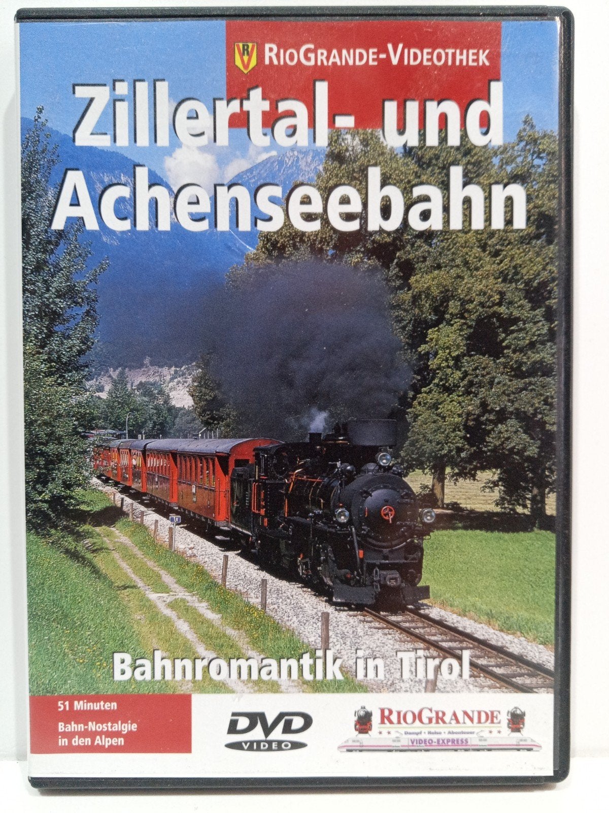 Zillertal- en Achenseebahn DVD - Bahnromantik in Tirol, Gebruikt, Alle leeftijden, Duits, Ophalen of Verzenden