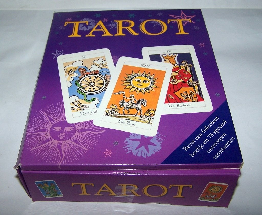 Tarotkaarten set met boekje en 78 kaarten. Nieuwstaat, Boeken, Onbekend, Tarot of Kaarten leggen, Overige typen, Ophalen of Verzenden