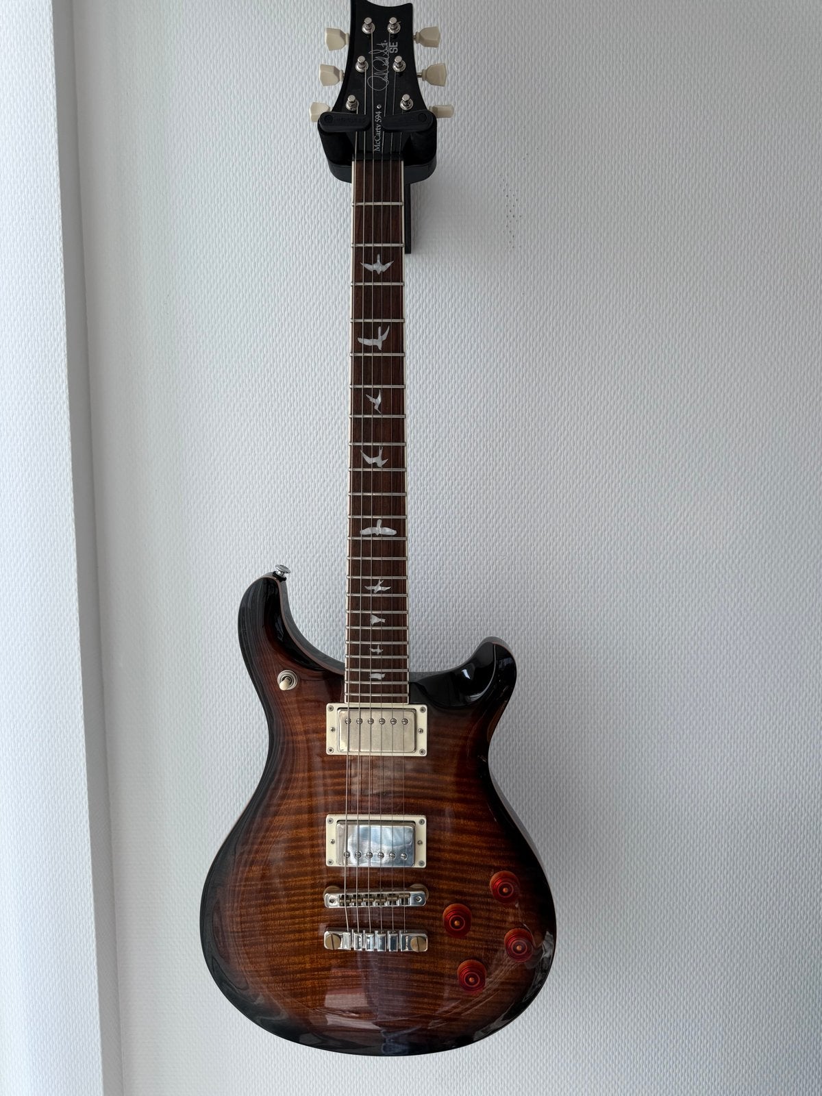 PRS SE McCarty 594 Black Goldburst, Muziek en Instrumenten, Snaarinstrumenten | Gitaren | Elektrisch, Ophalen, Zo goed als nieuw