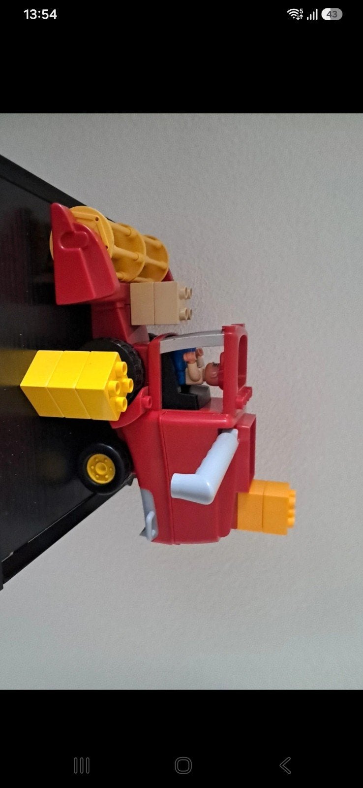 Lego duplo maaidorser, Ophalen of Verzenden, Zo goed als nieuw
