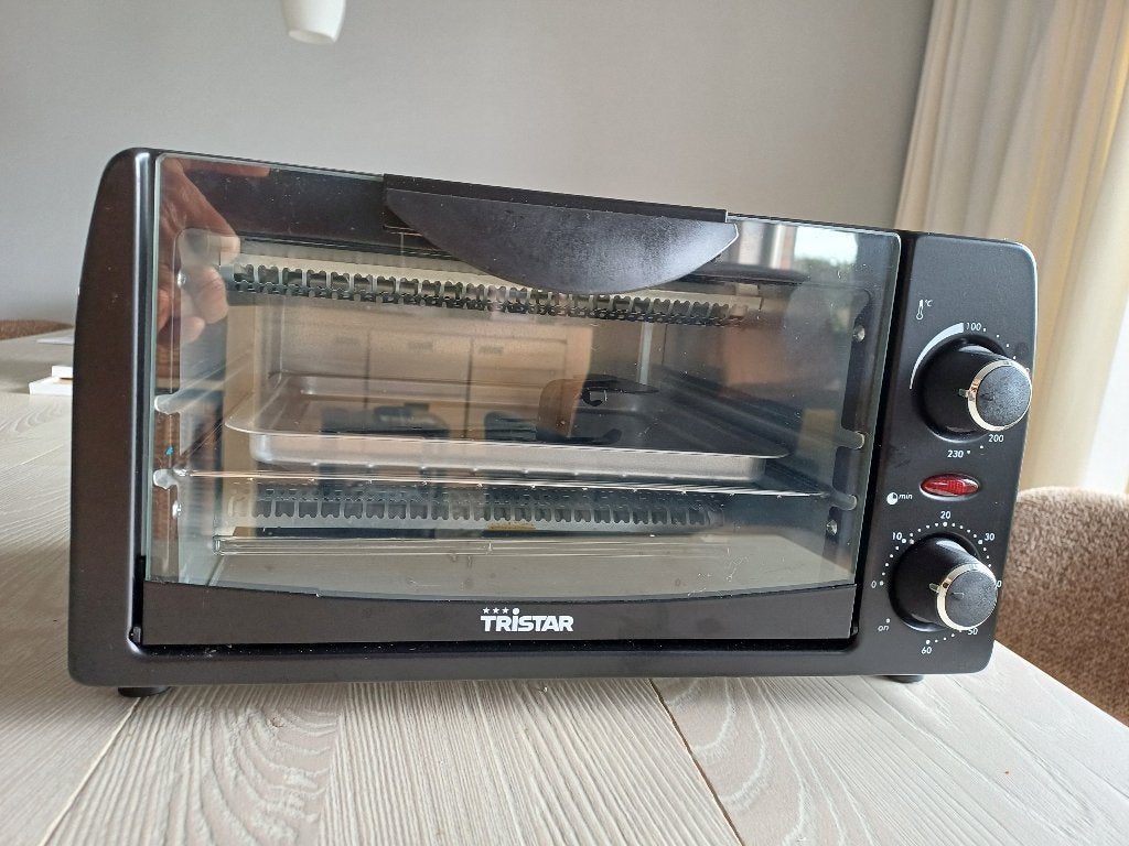 Klein oventje, Witgoed en Apparatuur, Ophalen, Minder dan 45 cm, Minder dan 45 cm, Zo goed als nieuw