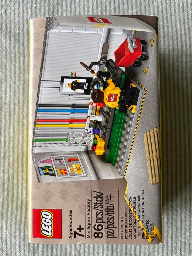 LEGO Minifigure Factory 40 jaar jubileum set, Overige thema's, Lego, Nieuw, Ophalen of Verzenden