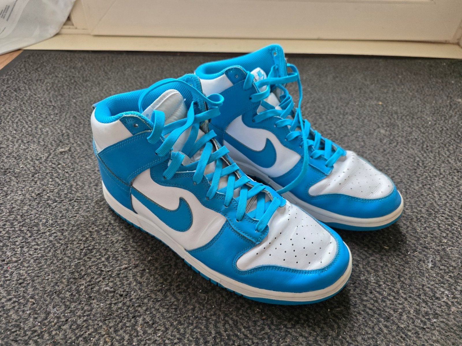 Nike hoge sneakers maat 44,5, Kleding | Heren, Schoenen, Blauw, Nike, Ophalen of Verzenden, Sneakers of Gympen