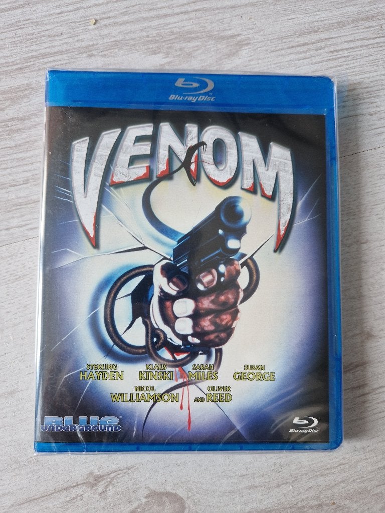 Blu-ray Blue Underground: Venom (1981) - Klaus Kinski, Cd's en Dvd's, Engels, Vanaf 16 jaar, Film, Engels