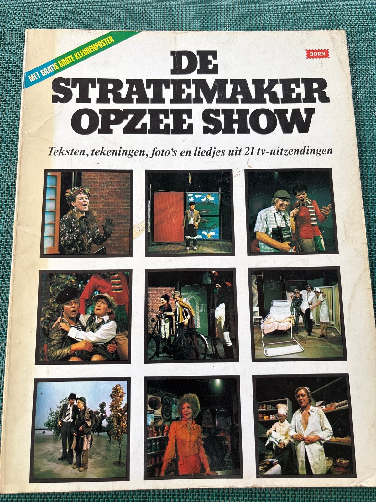 De Stratemaker op Zee Show - Teksten, tekeningen, foto's, Ophalen of Verzenden, Gelezen, Nederland