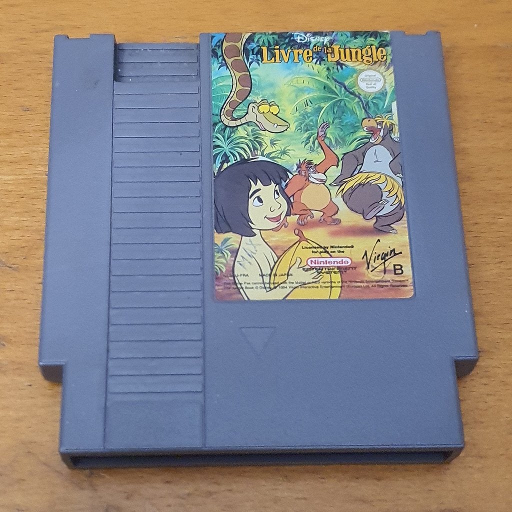 NES | Le Livre de la Jungle | The Jungle Book, Avontuur en Actie, Gebruikt, 1 speler, Ophalen of Verzenden