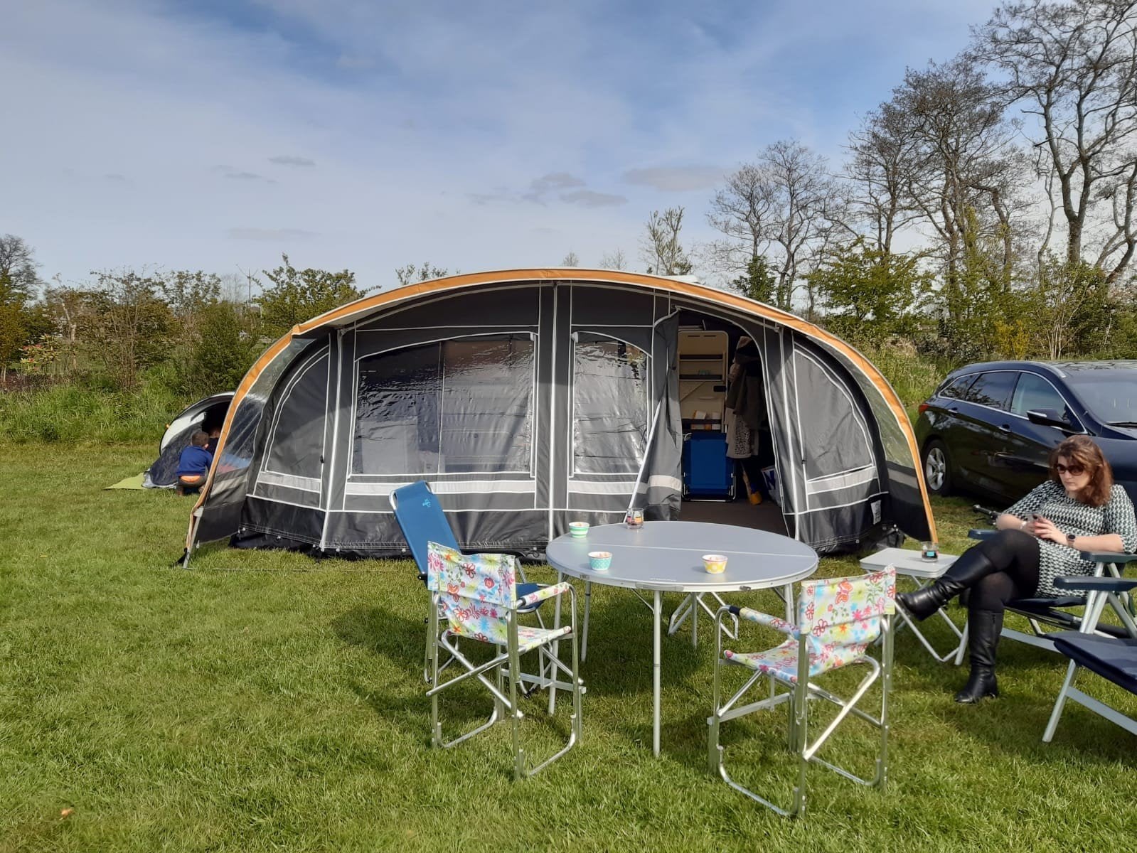 Mooie Fortex voortent speciaal voor Eriba Touring, Ophalen, Gebruikt, Overige merken