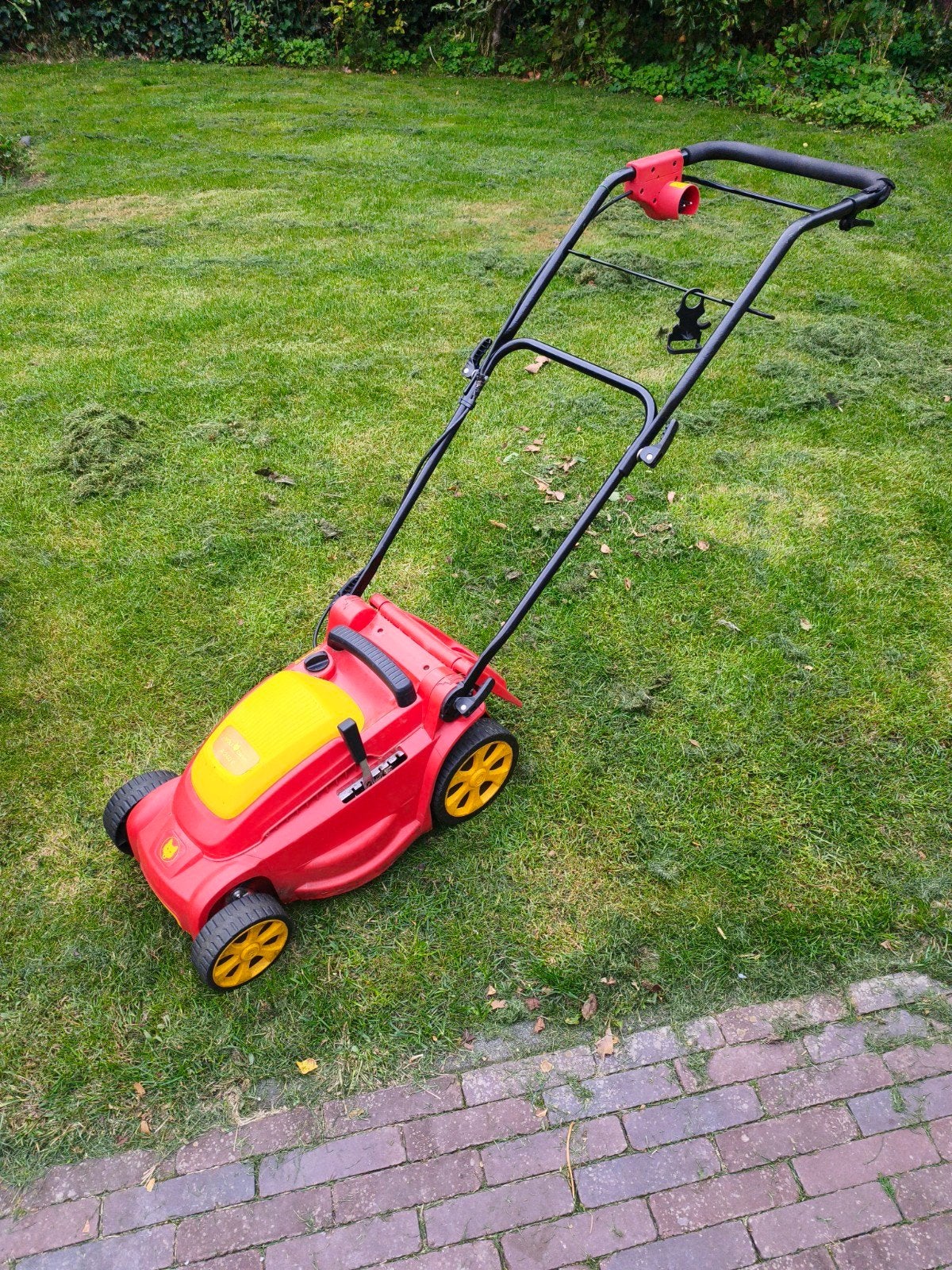 Wolf Garten A 340 E grasmaaier - motor vastgelopen, Tuin en Terras, Cirkelmaaier, Elektrische grasmaaier, Ophalen of Verzenden