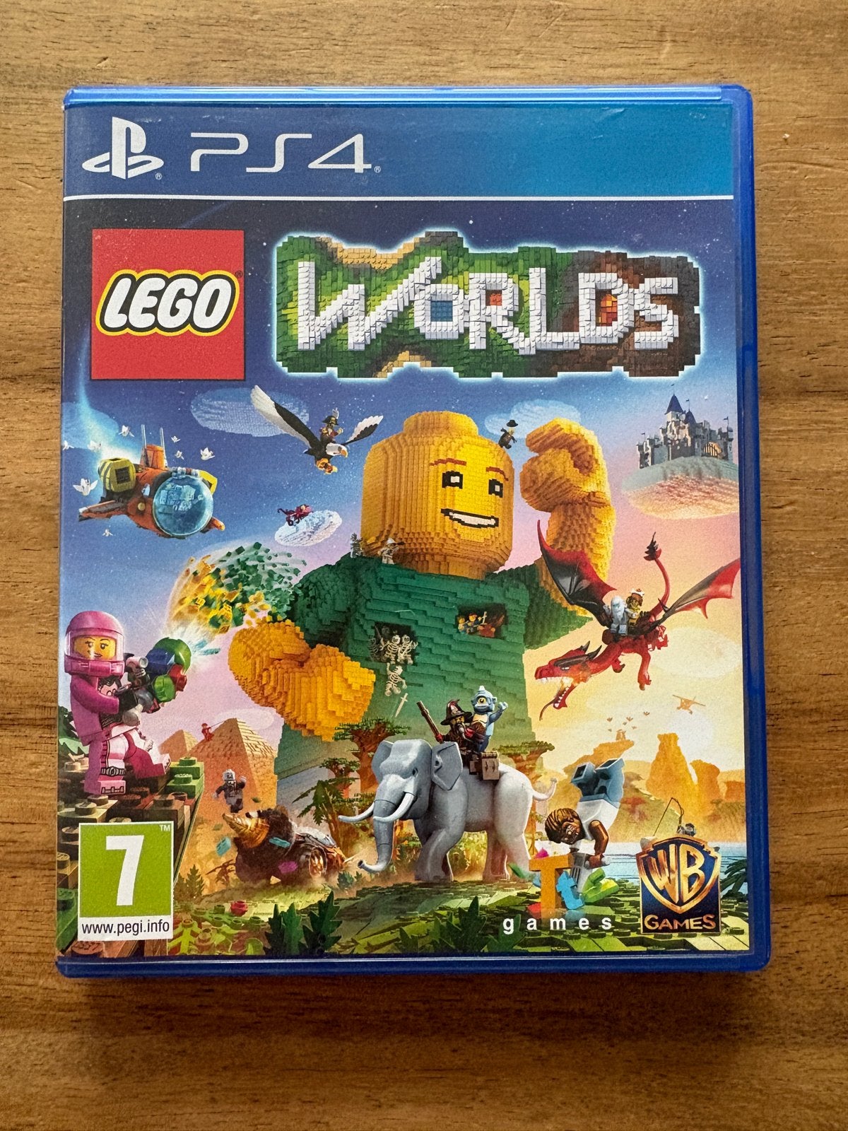 LEGO Worlds PS4 - Bouw je eigen avontuur!, Spelcomputers en Games, Ophalen of Verzenden, Gebruikt, Overige kleuren, Met games