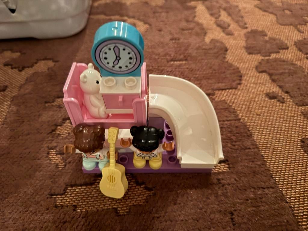 LEGO Duplo 10926 Slaapkamer Set - Compleet en Zo goed als ni, Ophalen of Verzenden, Zo goed als nieuw, Complete set, Duplo