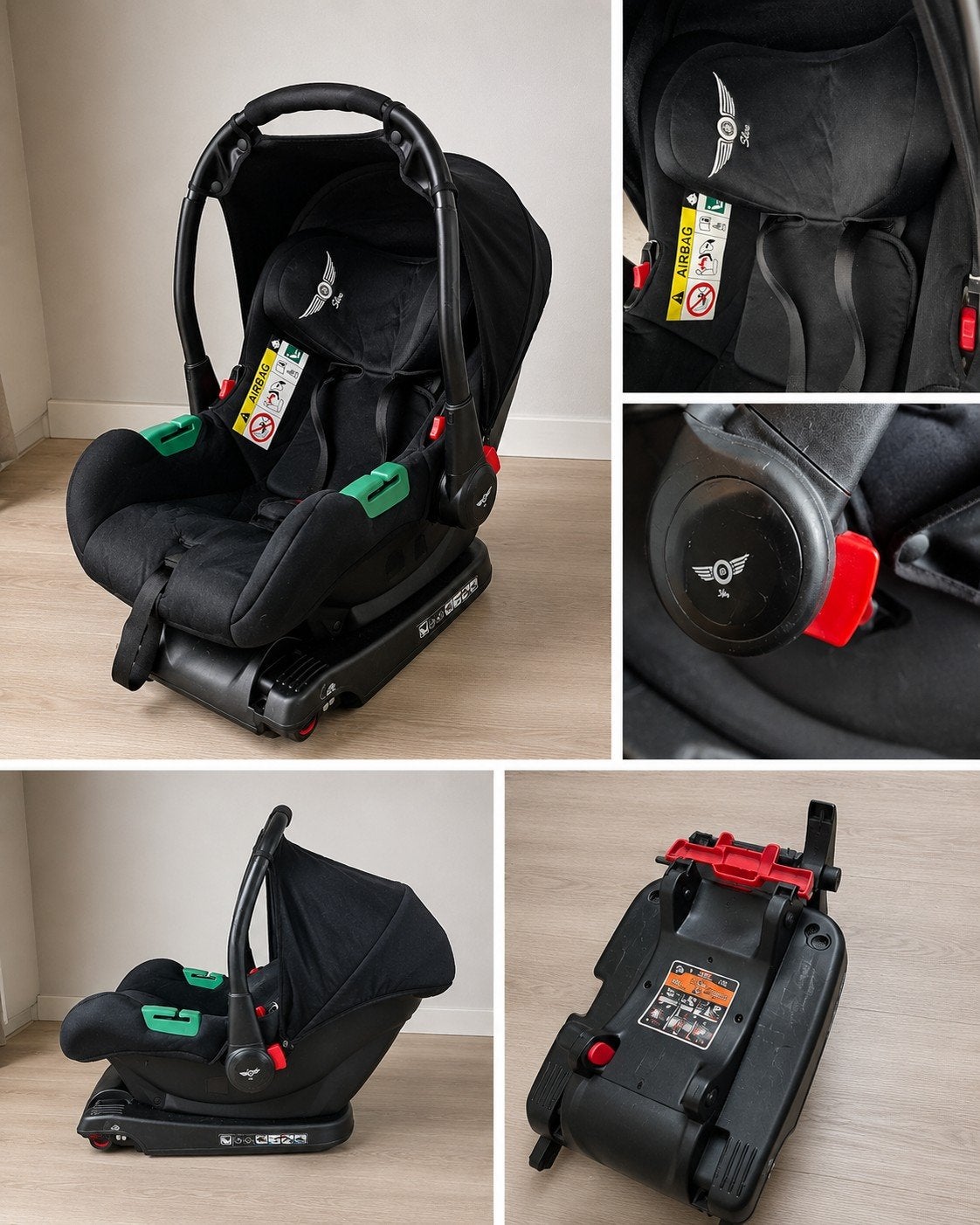 Autostoel Sleeworld Maxi-Cosi met ISOFIX-base, Kinderen en Baby's, Autostoeltjes, 0 t/m 13 kg, Ophalen, Overige merken, Gebruikt