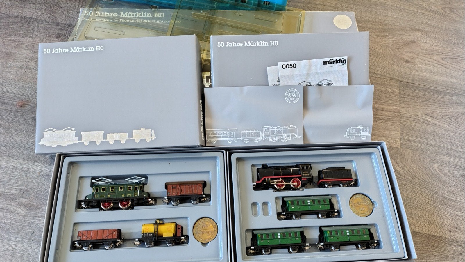 Märklin trein stel 50 jaar editie, Ophalen of Verzenden, Nieuw, Wisselstroom, Märklin