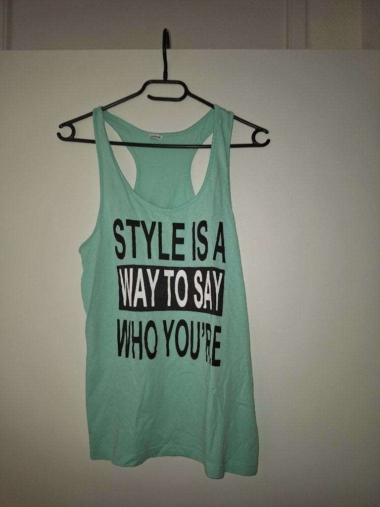 Groene haltertop Pimkie maat S, Kleding | Dames, Ophalen of Verzenden, Zo goed als nieuw, Pimkie, Groen