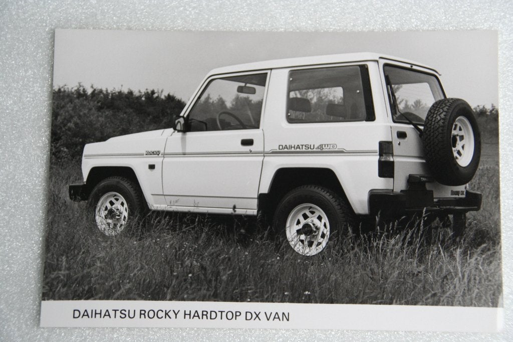 Persfoto Daihatsu Rocky Hardtop DX VAN (1981) (15), Ophalen of Verzenden, Nieuw, Overige merken