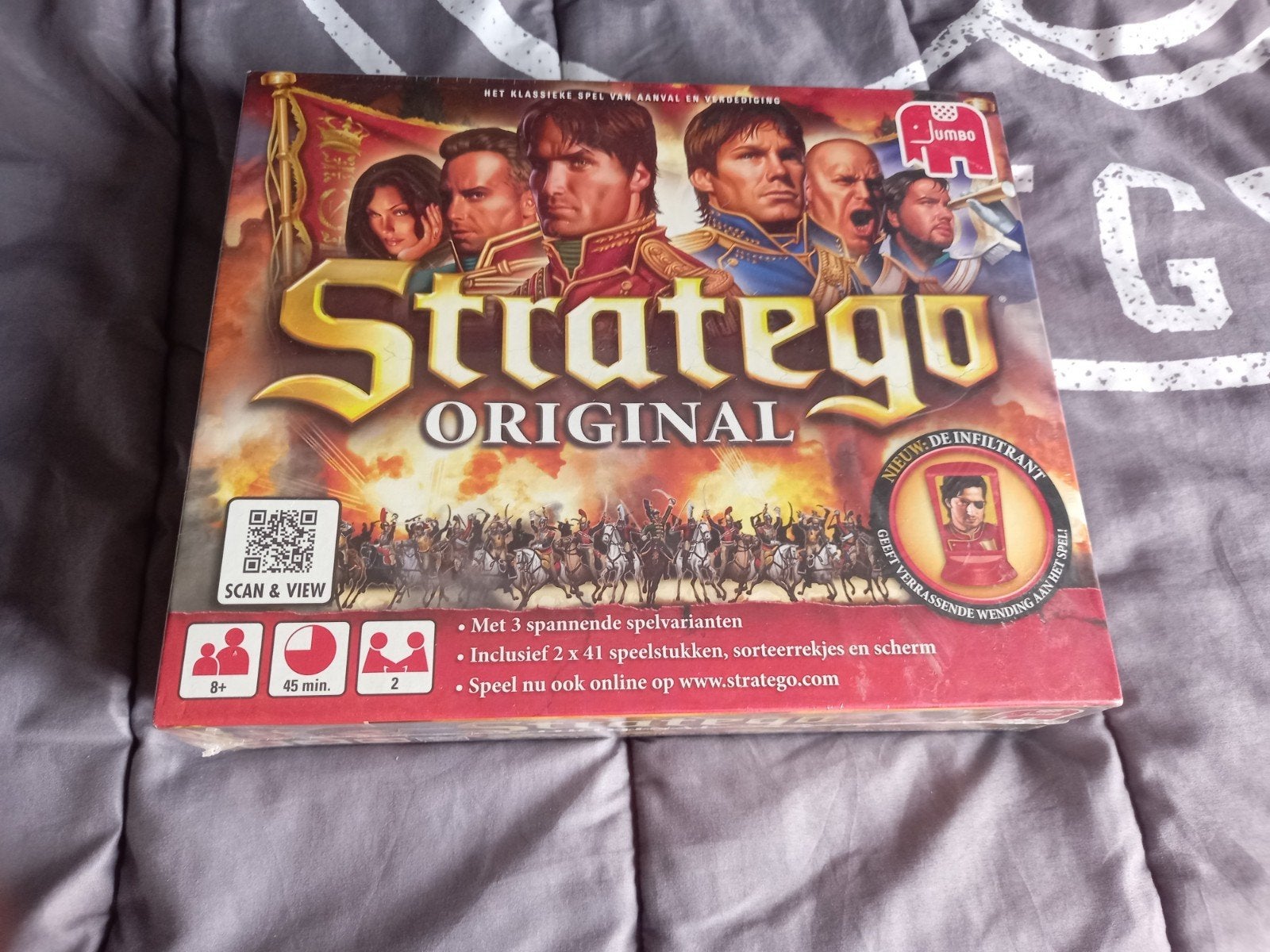 Stratego, NIEUW IN SEAL, Een of twee spelers, Ophalen of Verzenden, Nieuw, Jumbo