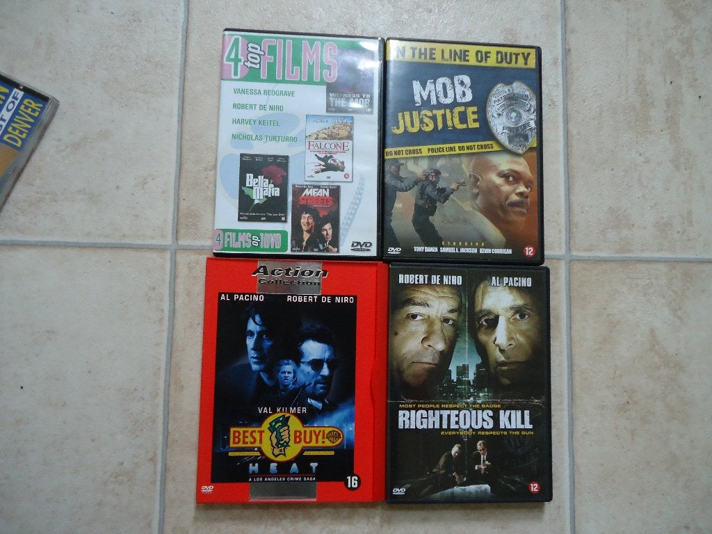 7x maffia/misdaad - dvd pakket - Al Pacino, Robert de Niro, Vanaf 16 jaar, Ophalen of Verzenden, Gebruikt, Maffia en Misdaad