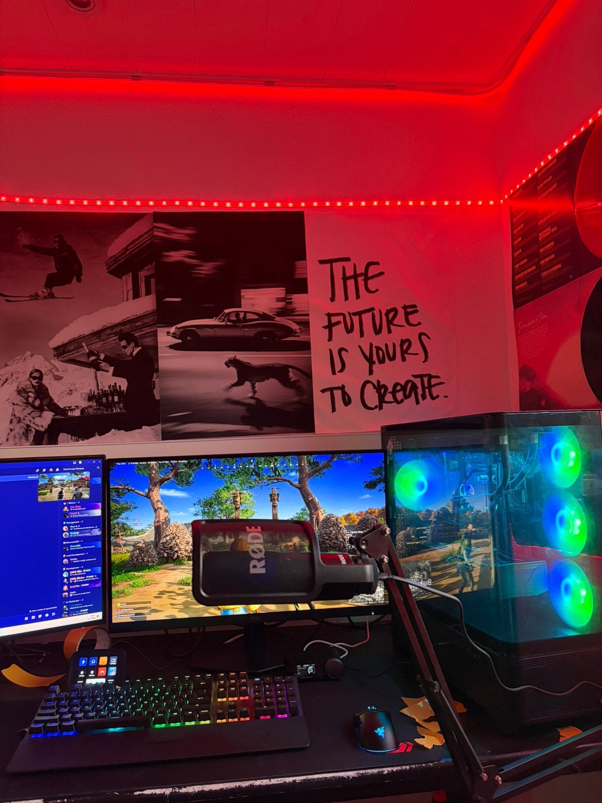 VOLLEDIGE SETUP HIGH END GAMING PC, Computers en Software, Desktop Pc's, Zo goed als nieuw, 4 Ghz of meer, SSD, 32 GB, Met videokaart