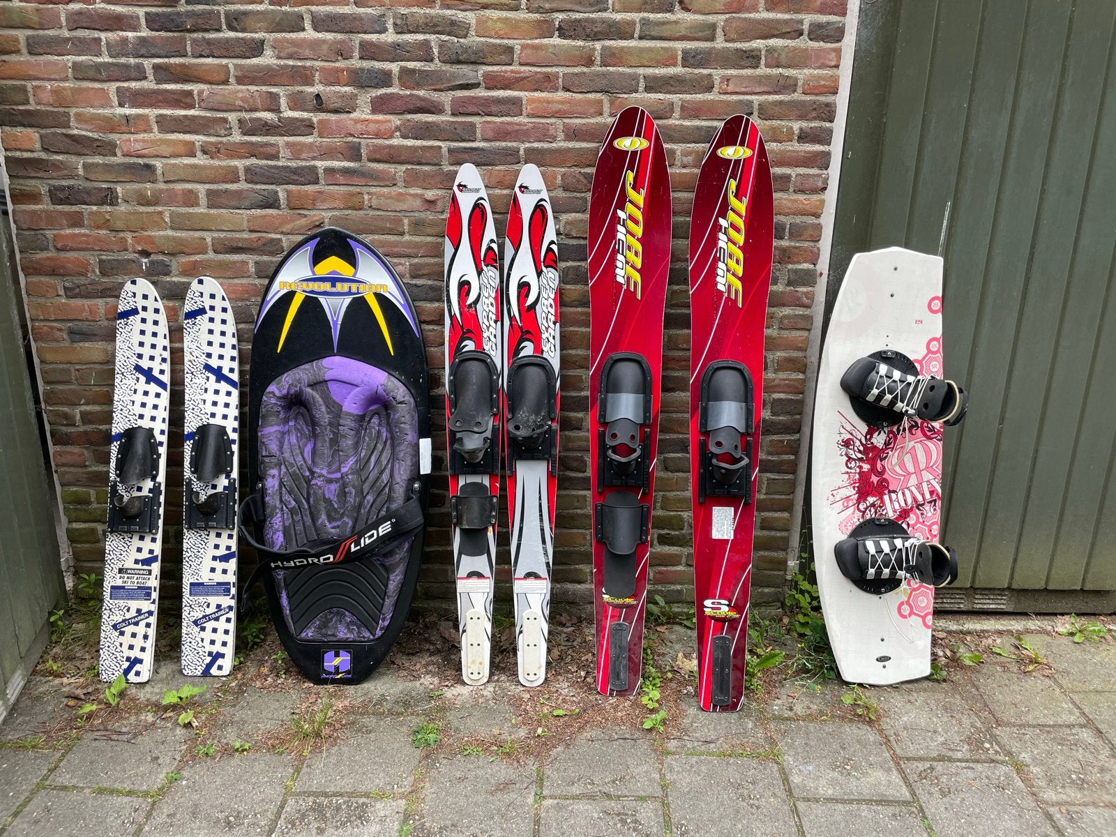 Verschillende waterski’s, Watersport en Boten, Ophalen, Gebruikt, 130 tot 160 cm, Waterski's