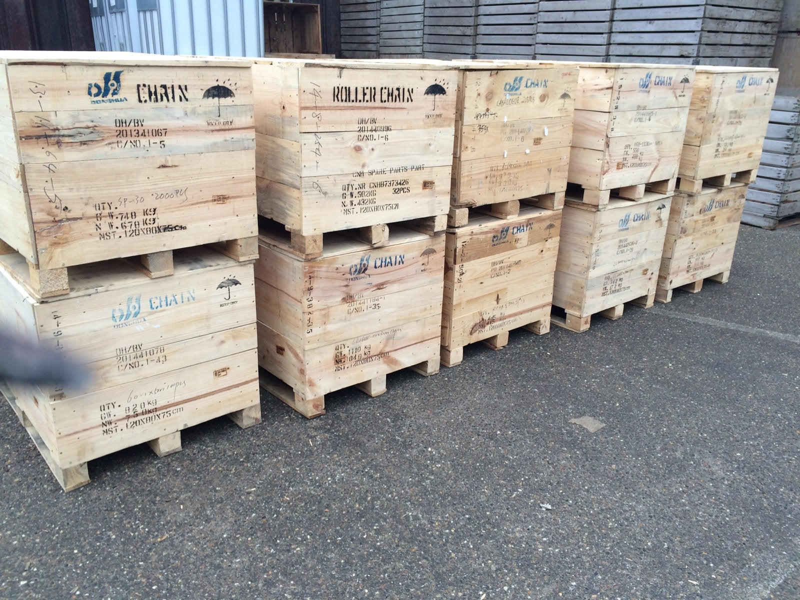 Kuubskisten pallletboxen houtenkist palletkist export kist, Verzenden, 60 cm of meer, Bak of Kist, Info@kistenhandel.nl