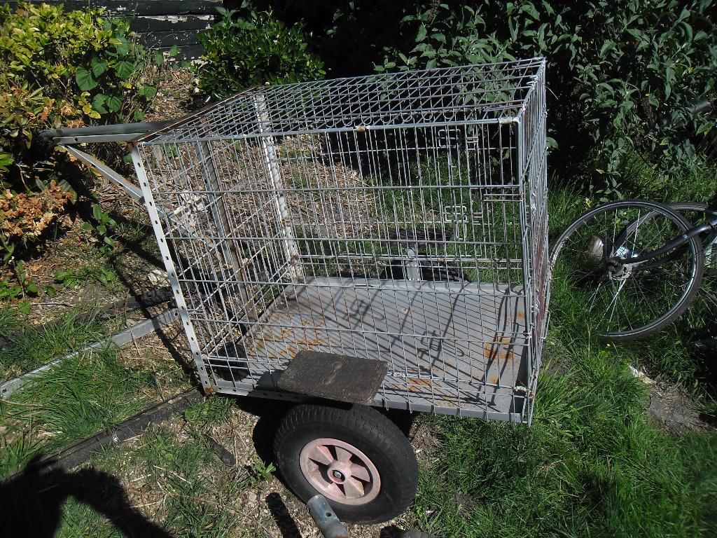 fietskar honden bench opruiming, Ophalen, Gebruikt, Diesel, 60 tot 80 kg