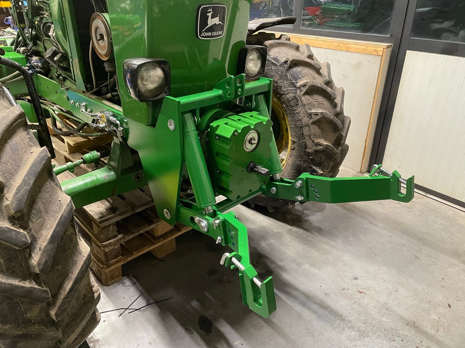 John Deere fronthef, Ophalen of Verzenden