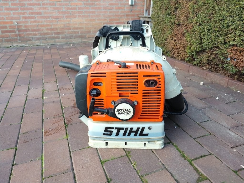 STIHL BR420 BR 420 ruggedragen benzine bladblazer., Gebruikt, Ruggedragen, Ophalen of Verzenden, Stihl