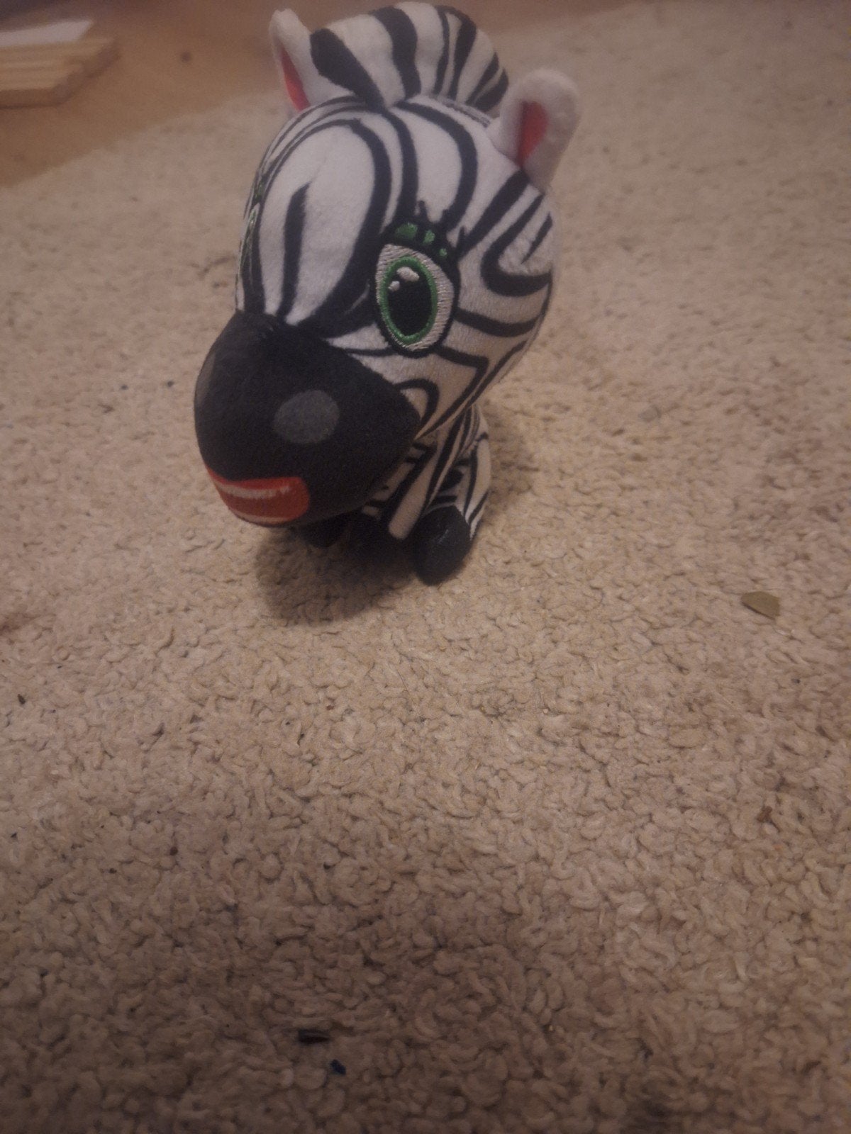 Lidl Safari Minis Zebra Knuffel, Lidl, Overige karakters, Overige typen, Zwart